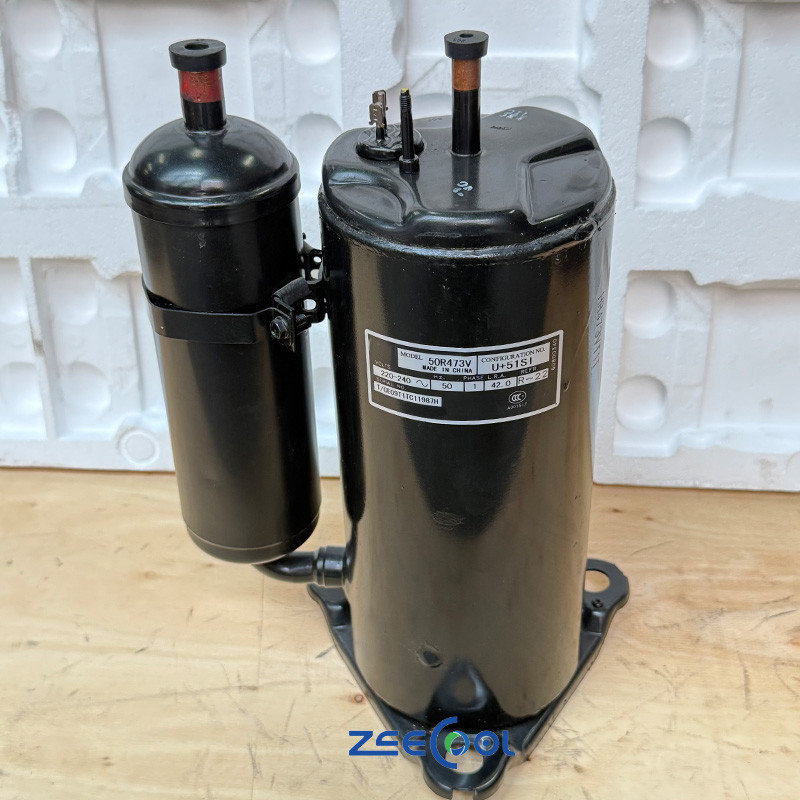 3 RECHI Rotary Refrigeration Compressor 50R453V 50R473V 50R503V air Conditioning Compressor Heat Pump Hot Water Machine Compressor