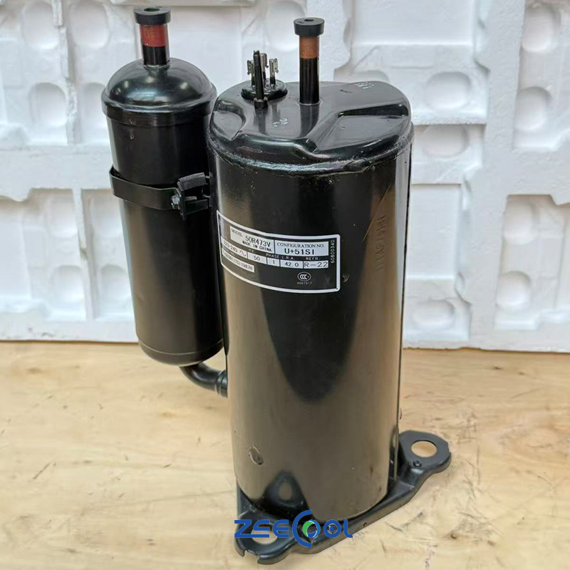 RECHI Rotary Refrigeration Compressor 50R453V 50R473V 50R503V air Conditioning Compressor Heat Pump Hot Water Machine Compressor