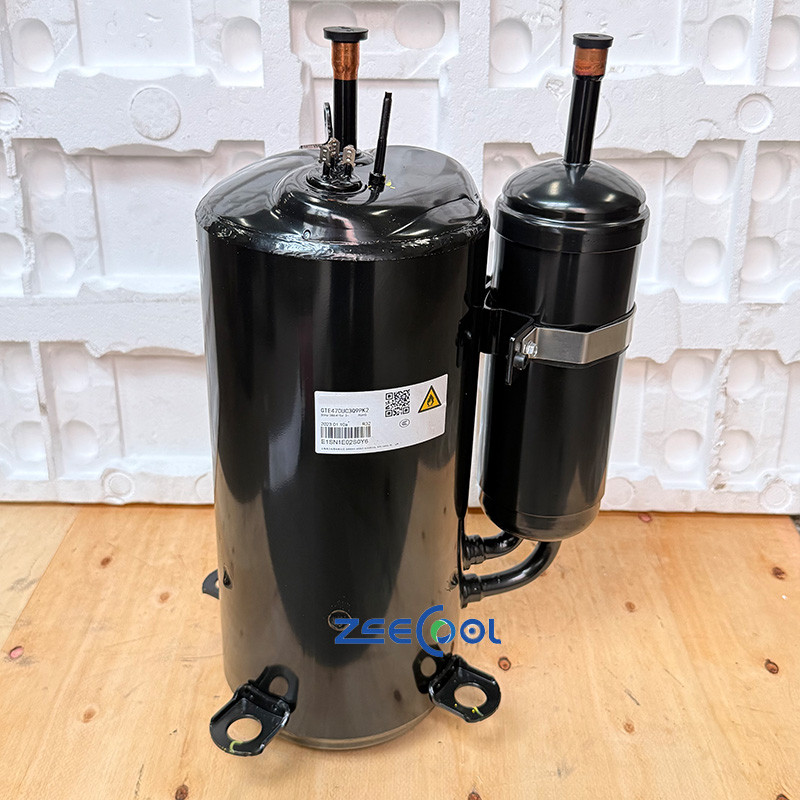 HIGHLY Rotary Refrigeration Compressor GTE470UC3Q9PK2 GTE498UC3Q9PK1 GTE590UC3Q9RK R32 Air Source Heat Pump
