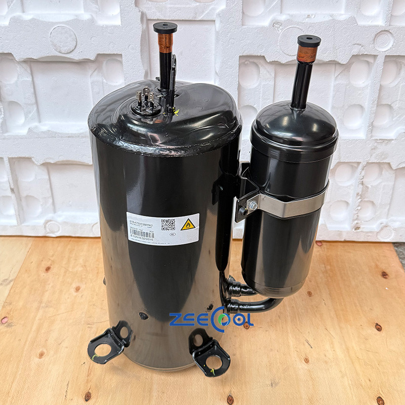 HIGHLY Rotary Refrigeration Compressor GTE470UC3Q9PK2 GTE498UC3Q9PK1 GTE590UC3Q9RK R32 Air Source Heat Pump