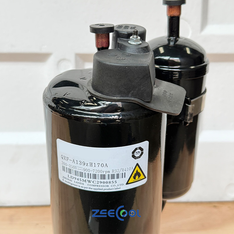 GREE Rotary Compressor QXF-A139zH170A R32/R410a 260-350v Refrigeration Compressor Air Conditioner Dehumidifier
