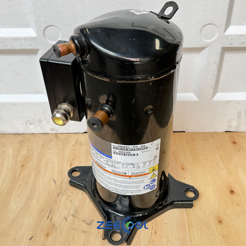 Copeland Scroll Compressor ZH06KCU-TFD-524 ZH11KCU-TFD-524 380V 50hz 2.5HP 3.5HP Refrigeration Compressor Air Source Heat Pump & Water Heater