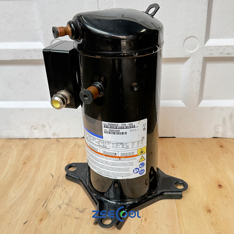 5 Copeland Scroll Compressor ZH06KCU-TFD-524 ZH11KCU-TFD-524 380V 50hz 2.5HP 3.5HP Refrigeration Compressor Air Source Heat Pump & Water Heater