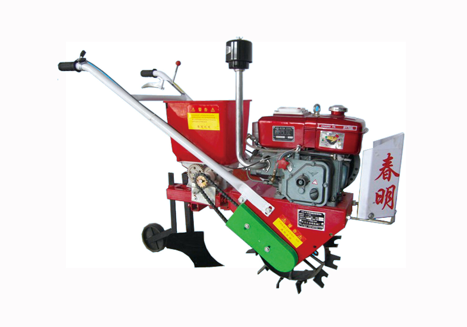 Single-wheel diesel