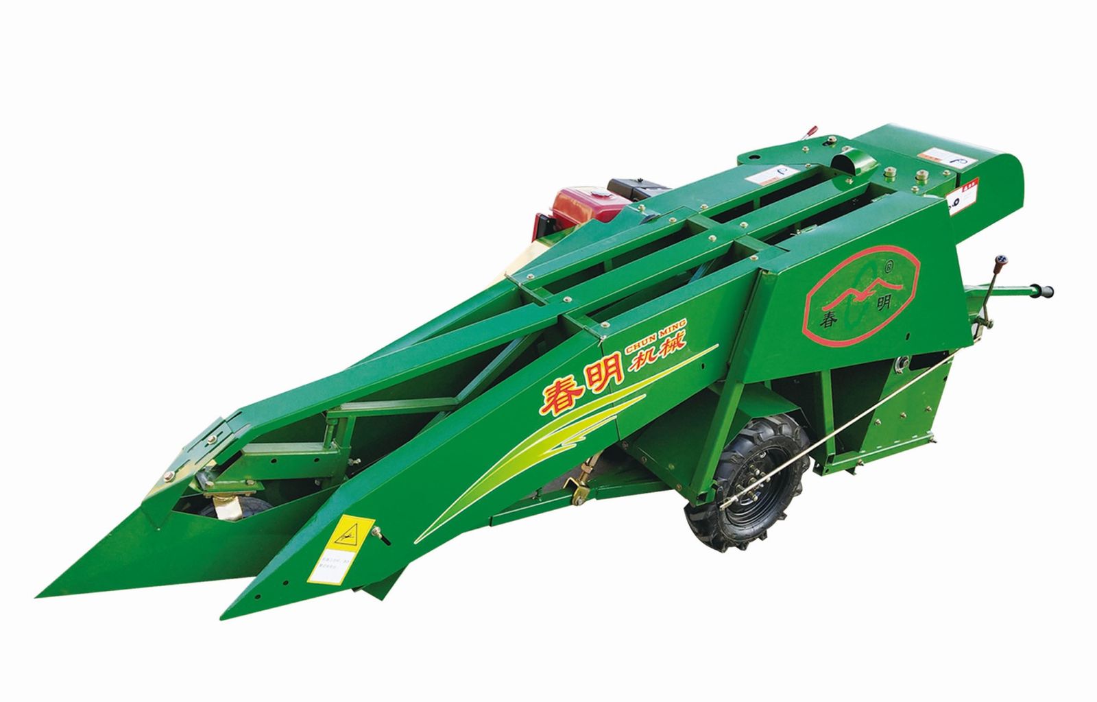 Chunming brand garlic harvester operation video