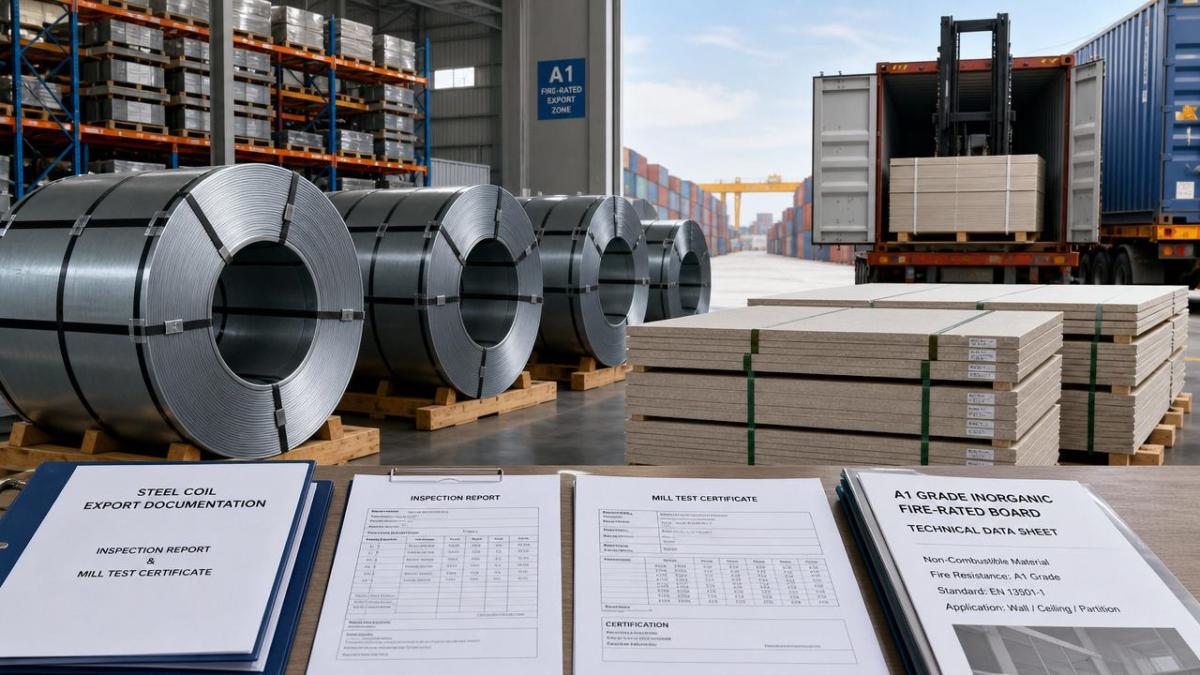 China Tightens Export Compliance for Fire-Rated Building Materials China Tightens Export Compliance for Fire-Rated Building Materials