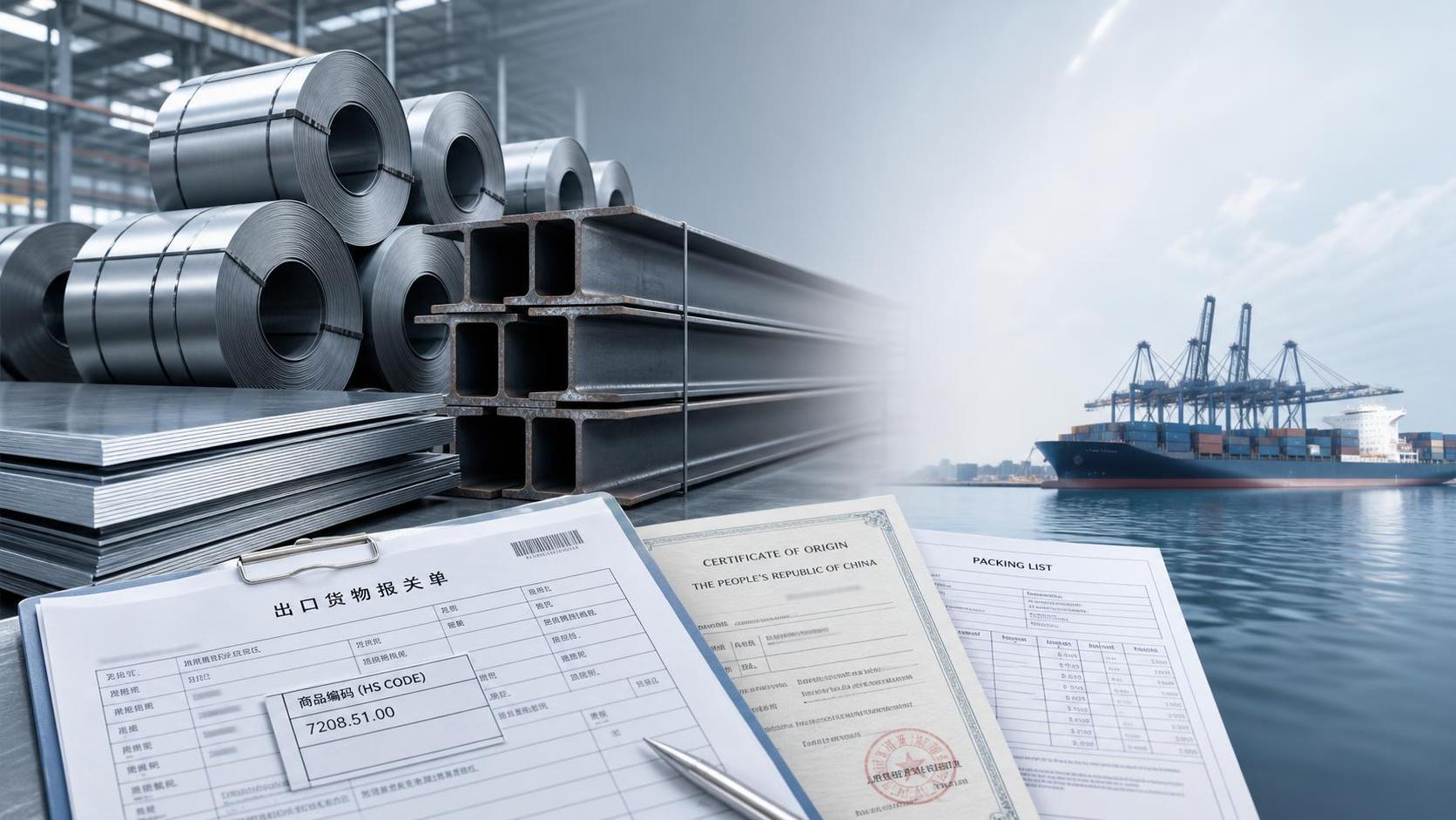 China Tightens Steel Export HS Filing Rules From July 22 China Tightens Steel Export HS Filing Rules From July 22