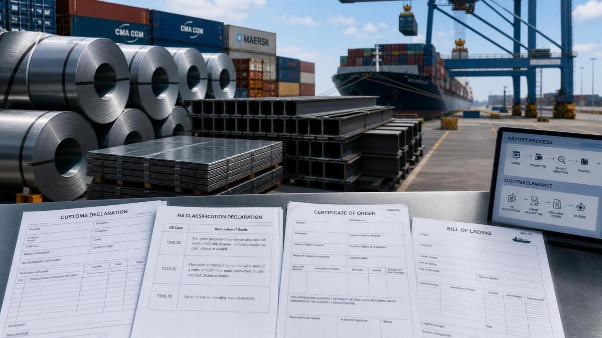 China Tightens Steel Export HS Filing Rules From July 22 China Tightens Steel Export HS Filing Rules From July 22