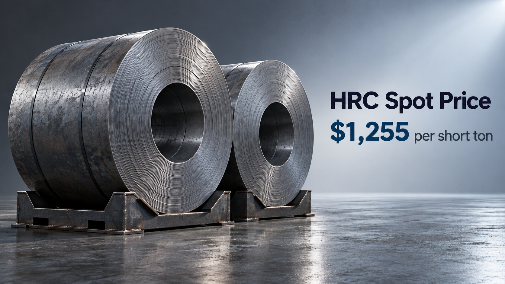 Nucor Raises Hot-Rolled Coil Spot Price to $1,255 per Short Ton Nucor Raises Hot-Rolled Coil Spot Price to $1,255 per Short Ton
