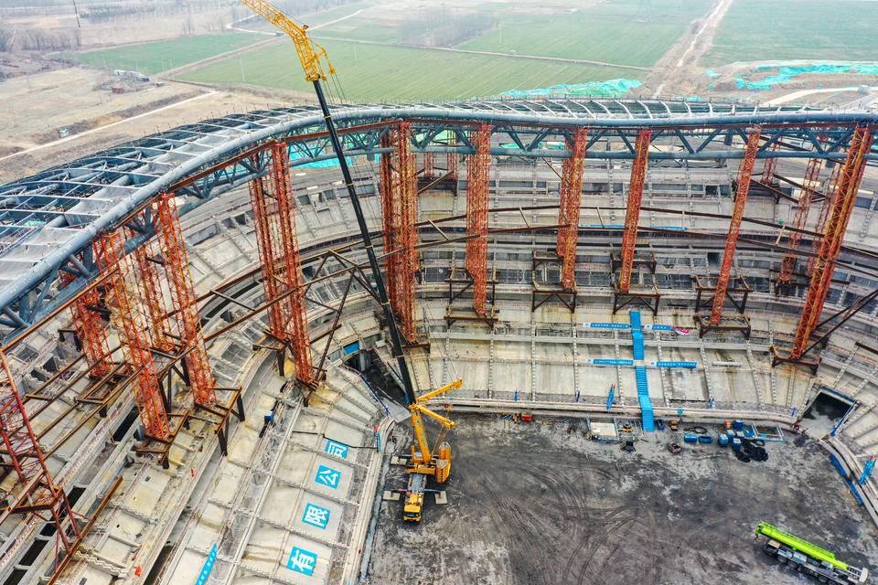 truss stadium (1).jpeg The Role of Steel Trusses in Modern Football Stadiums: Engineering Marvels for the Beautiful Game