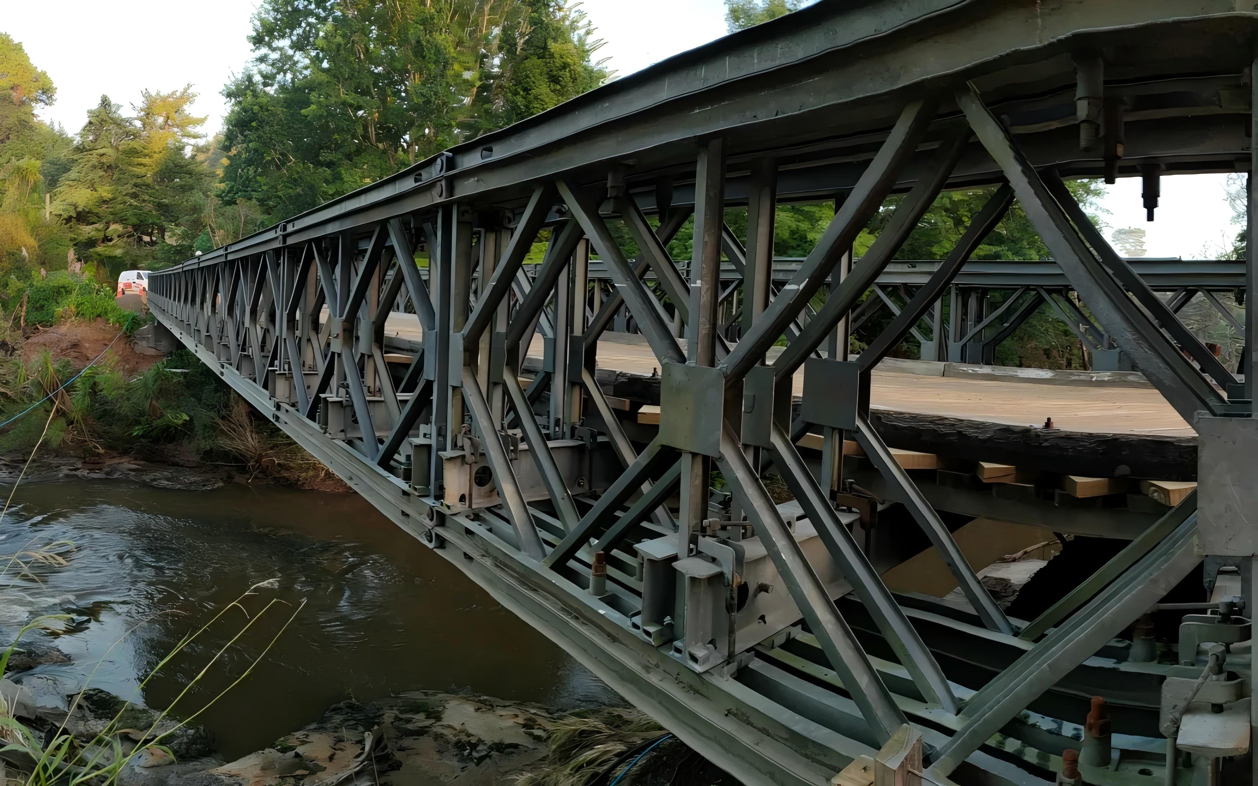 Comparison: English Bailey Bridge vs. Chinese Type 321 Bailey Bridge