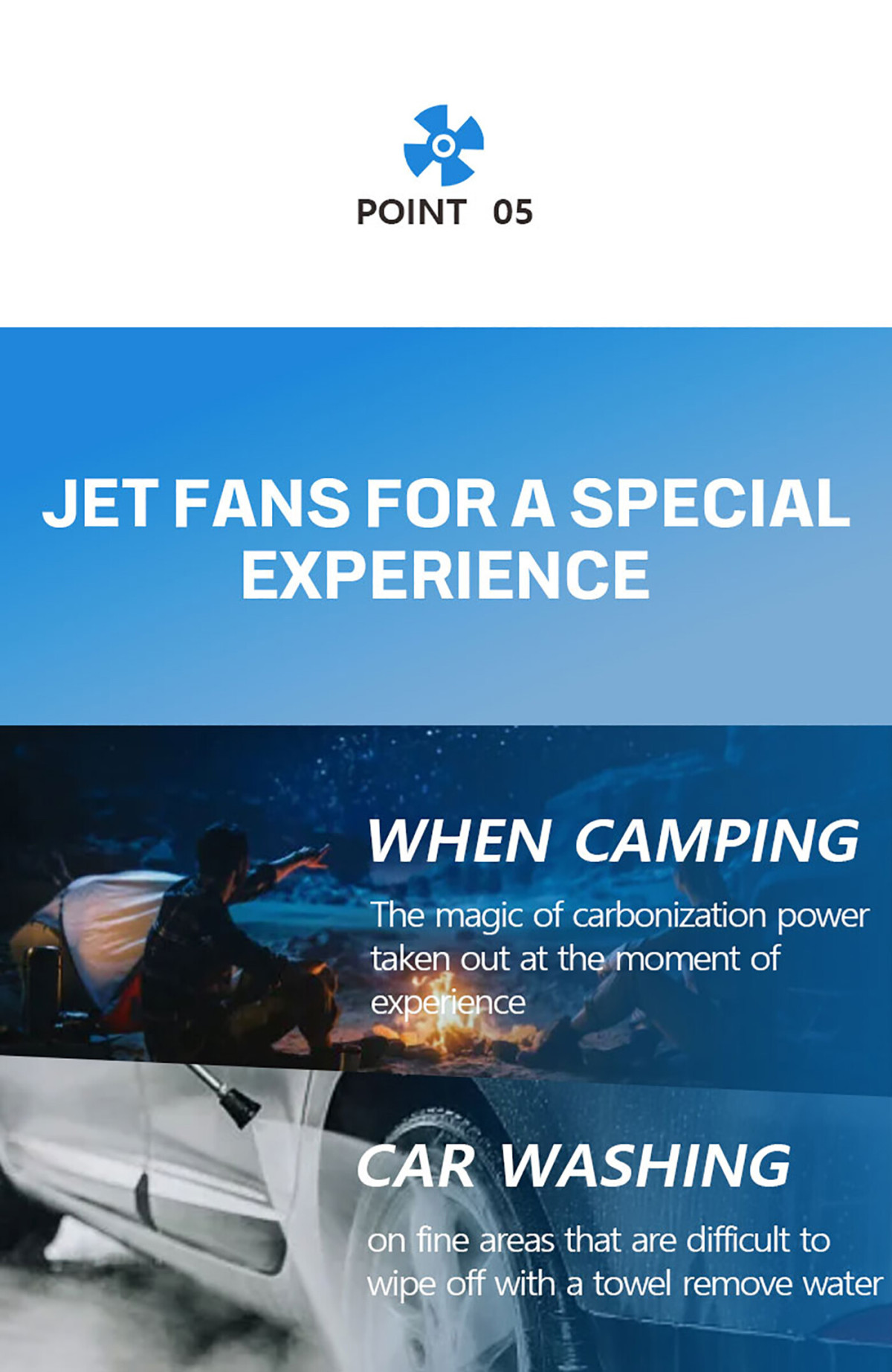 Car Clean Power Turbo Fan X3M