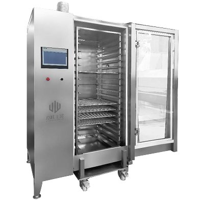 Steaming and baking machine