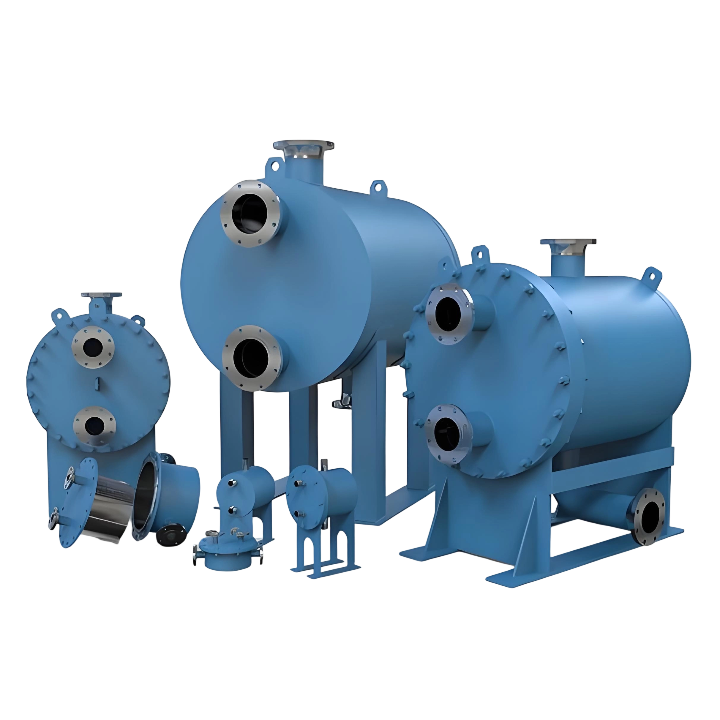 Plate shell heat exchanger