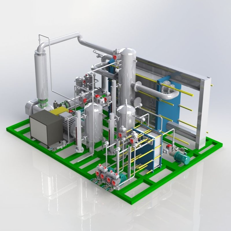 MVR Evaporation System for Industrial
