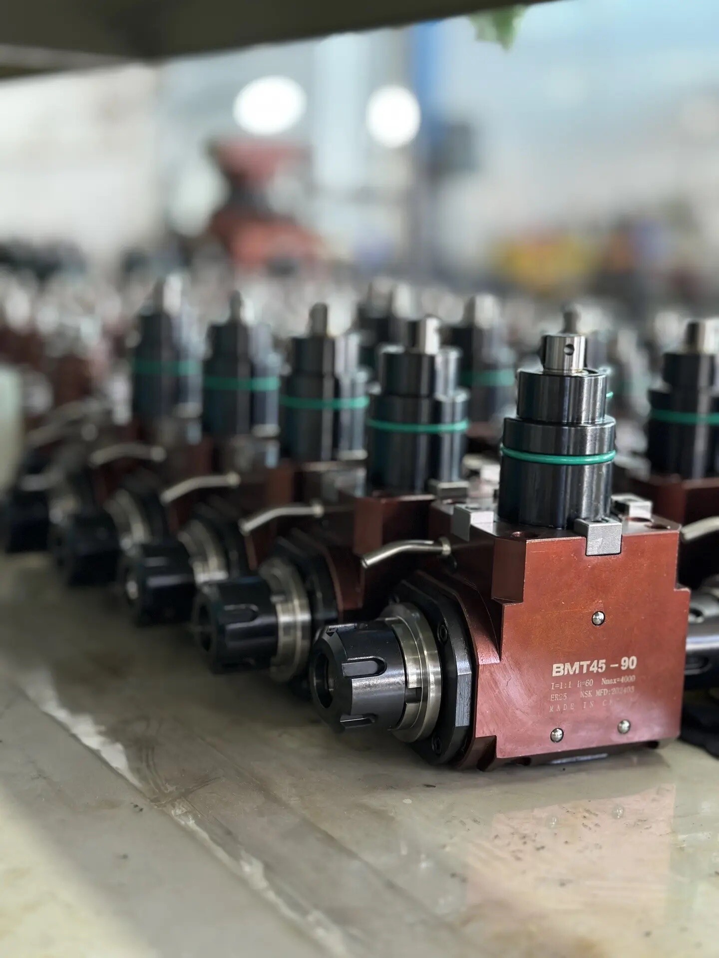 Driven tool holder