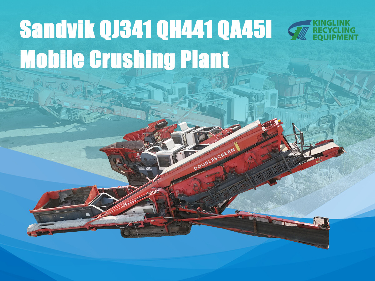 Savdvik QJ341 QH441 QA451 Crushing Plant