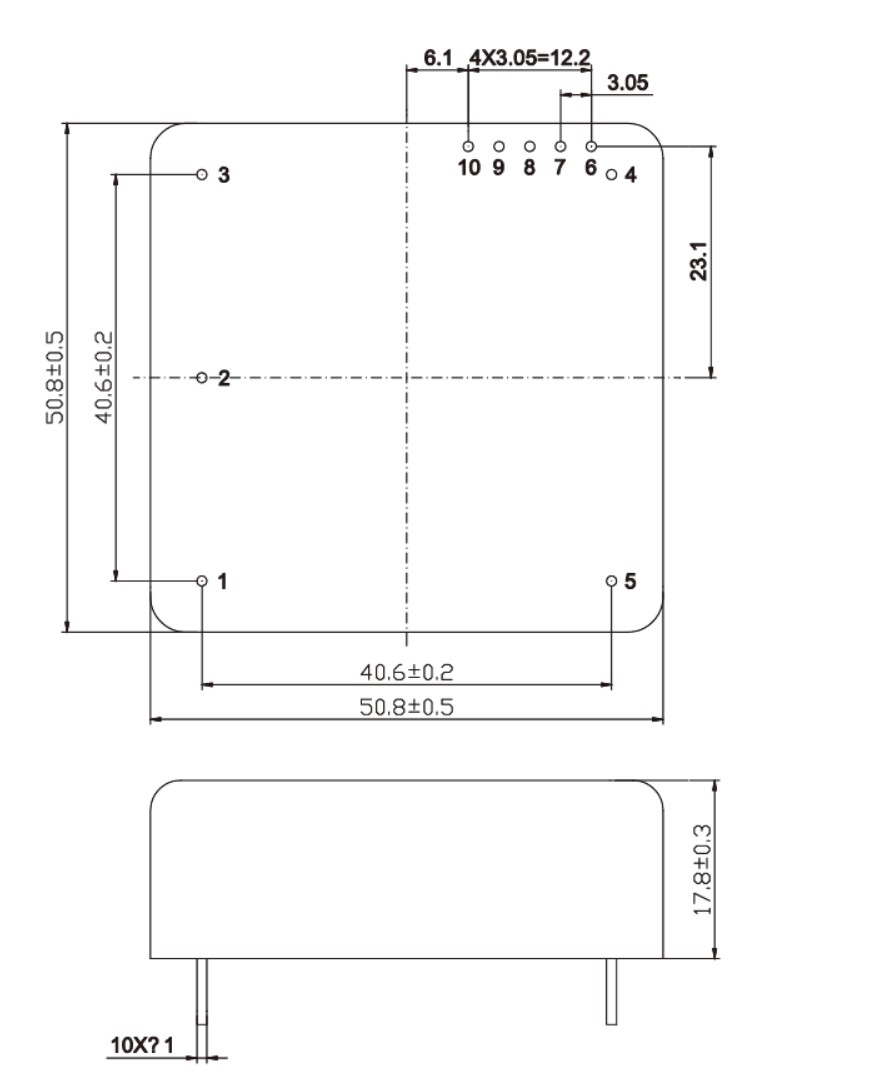 XHTF1033 Reloj Atómico CPT