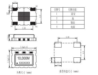 STXO25 SMD TCXO