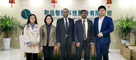 Warmly Welcome TPTS Visit Our Factory And Take More Cooperation