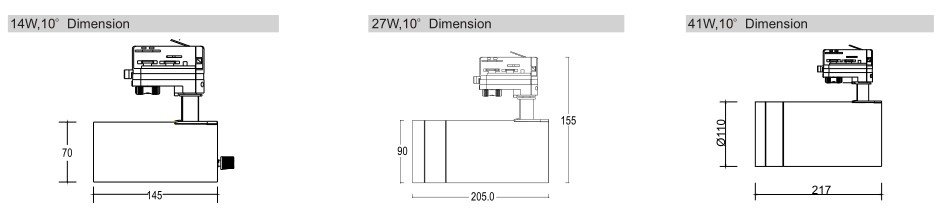 LED Track Spot light