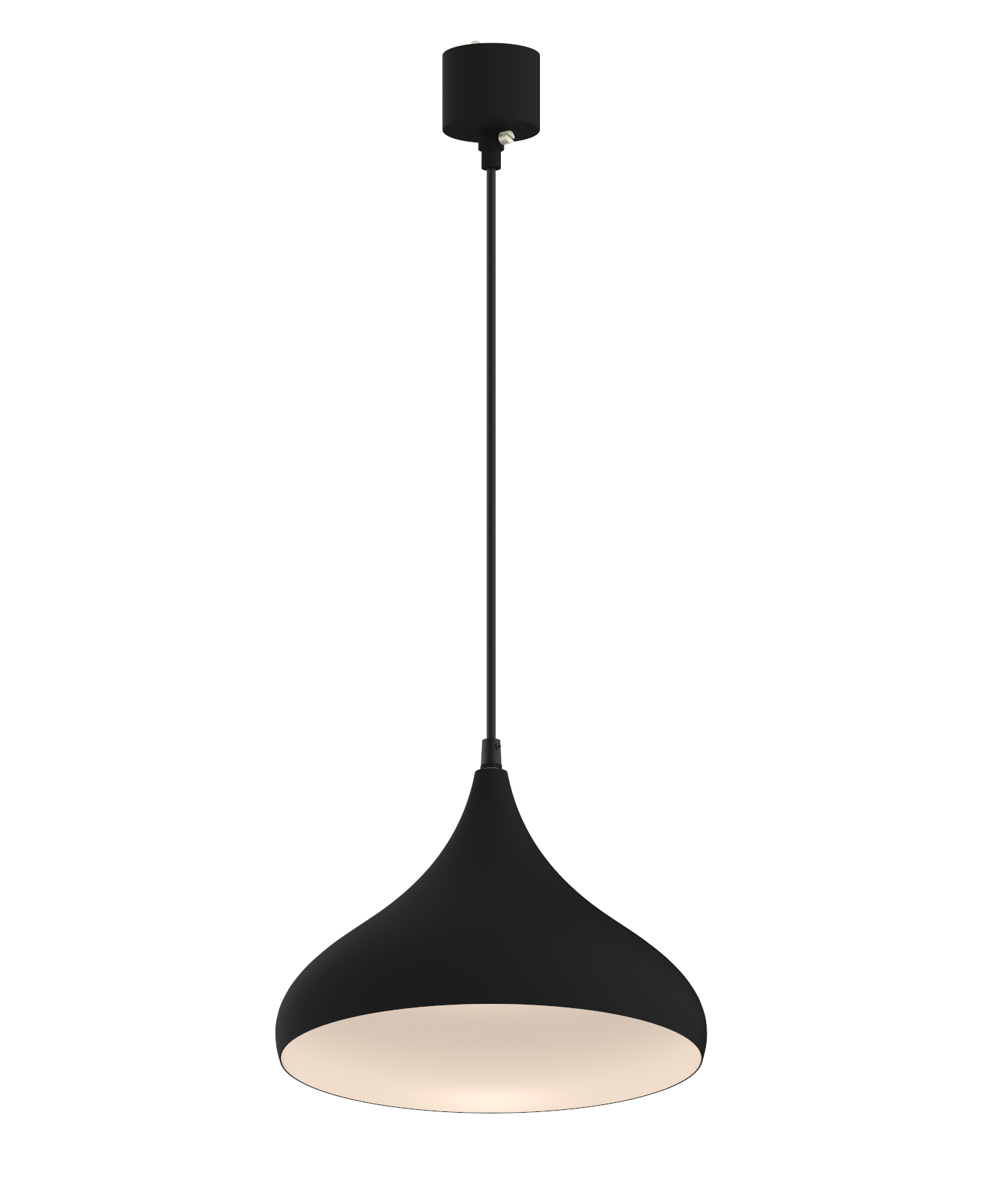 LED Pendant light with Metal shade