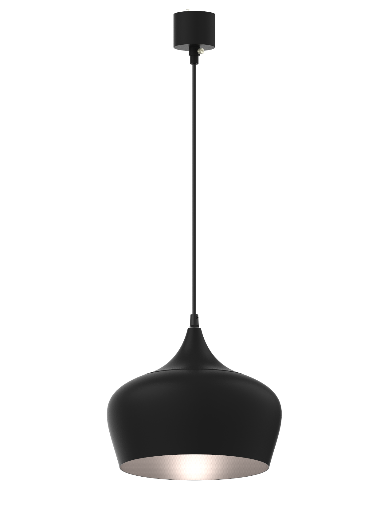 LED Pendant light with Metal shade