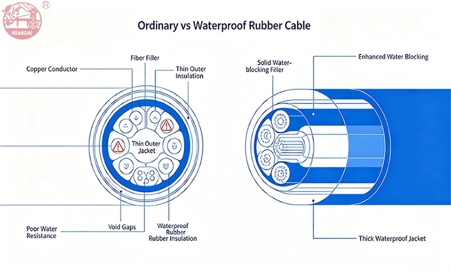 Can waterproof rubber cables really be used underwater? Selection criteria for water related engineering