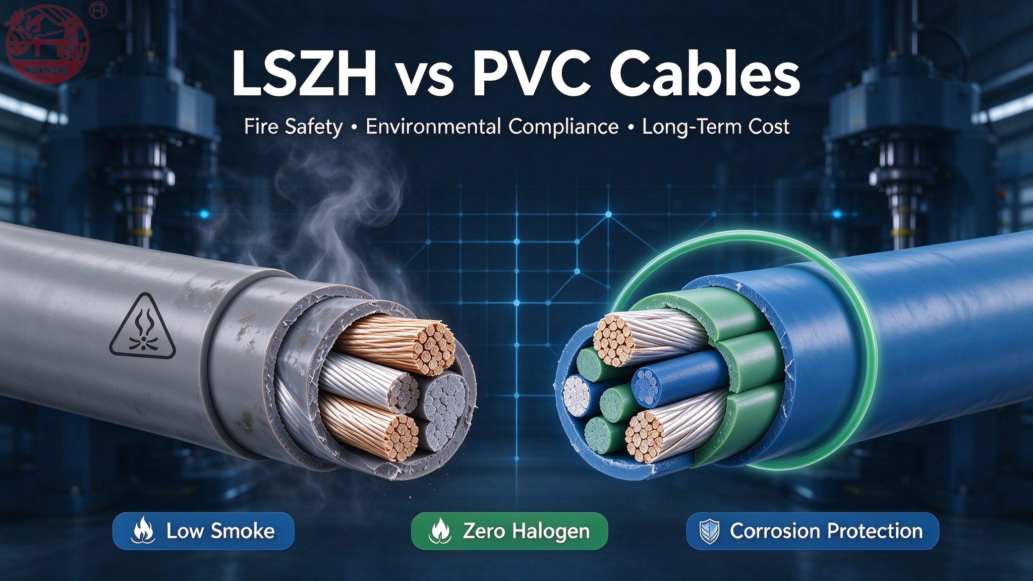 LSZH vs PVC Cables: Key Differences, Advantages, Applications & Selection Guide