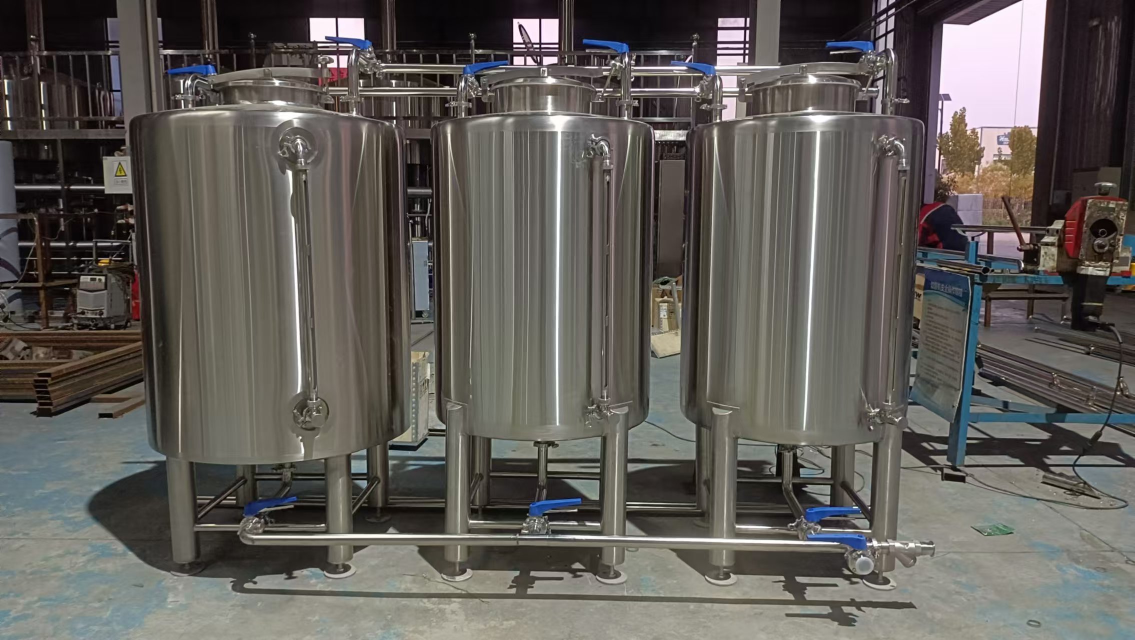 Fixed CIP Tank