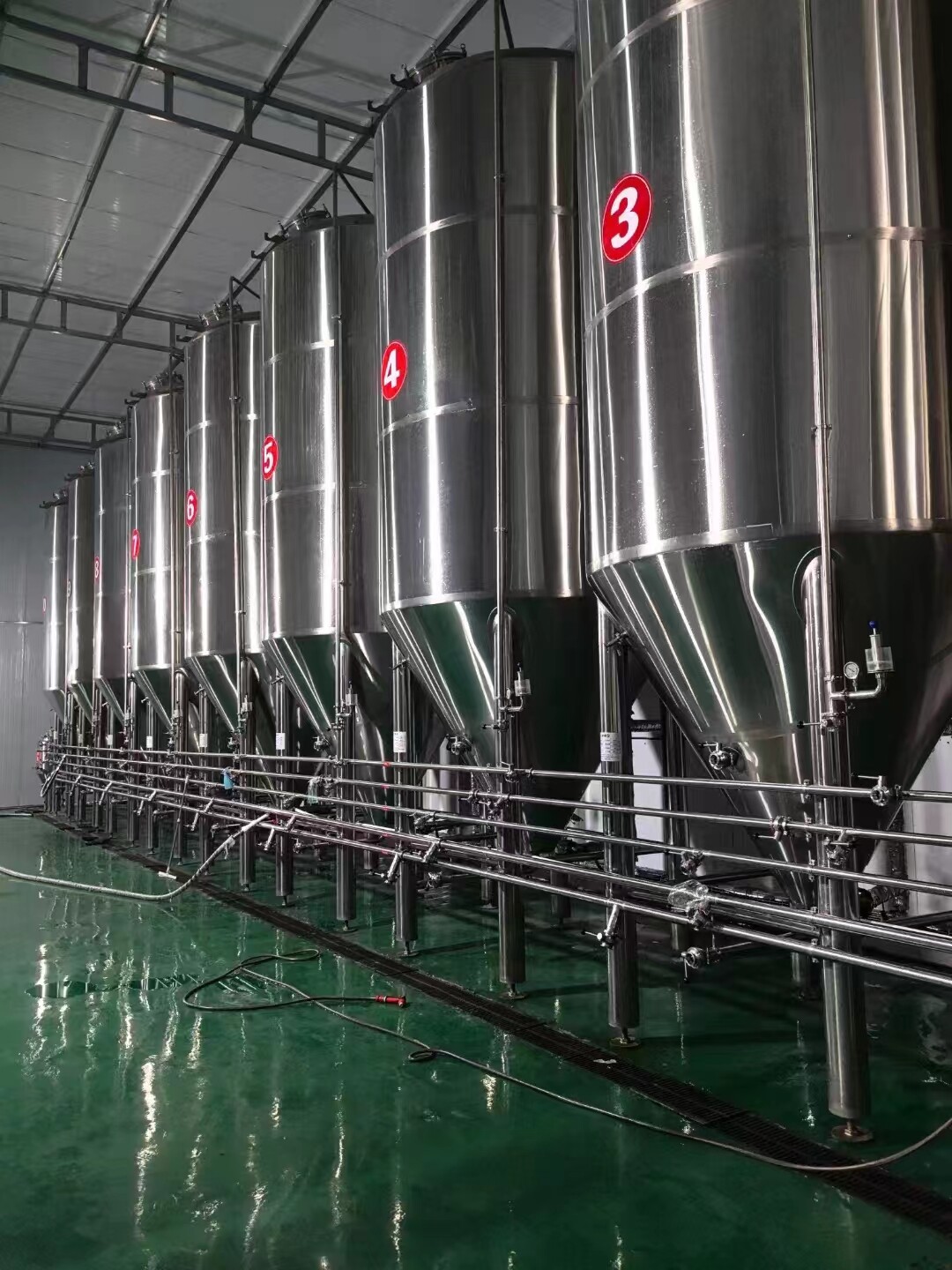 100HL Fermenters for Russia customer