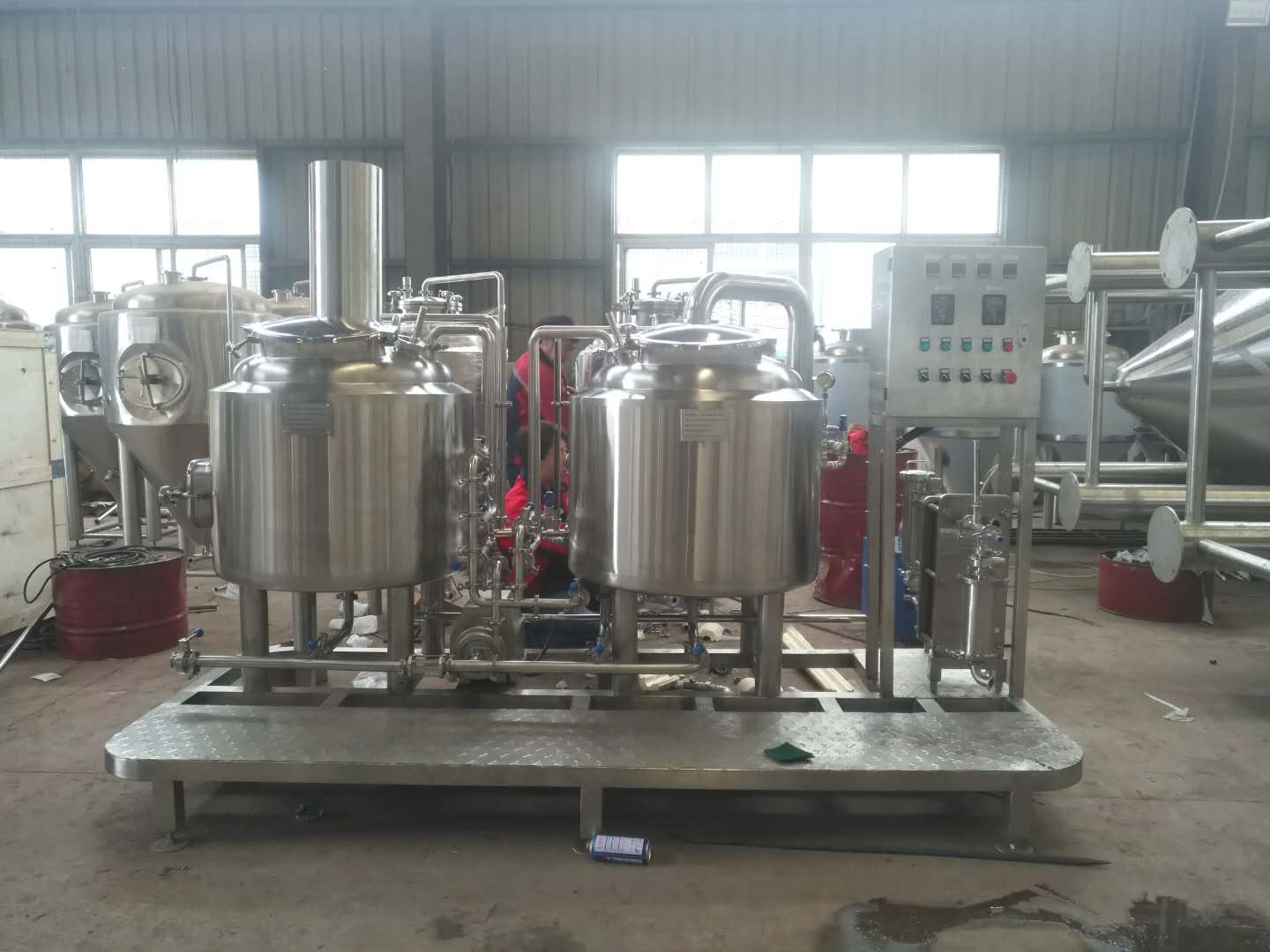 200L Brew house installed in Canada