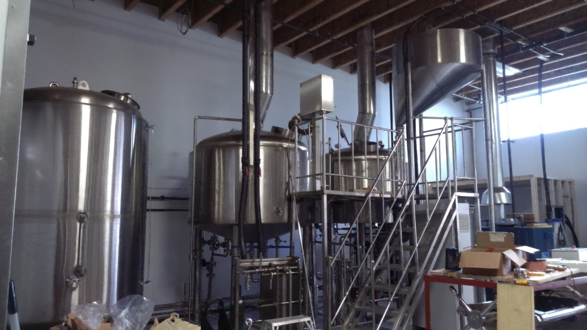 1.png 2000L Micro Brewery Equipment installed in Canada