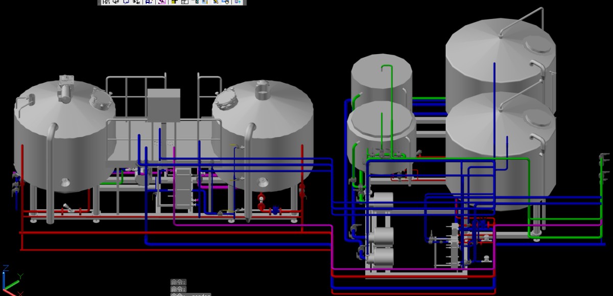 Jinan Lushine Machinery 20HL Brew House System leads the new era of beer brewing with innovative design