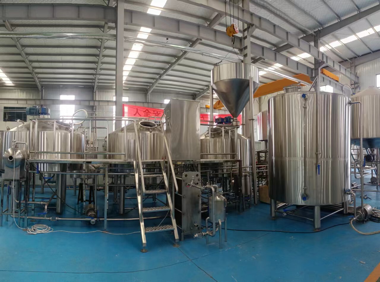 2000L 3Vessels Turnkey Brewing System for Slovakia Customer