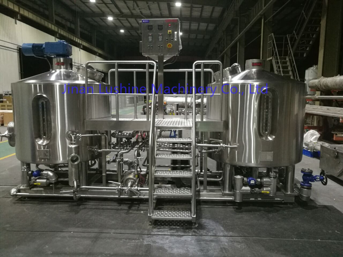 10HL Brew house.jpg 1000L BrewHouse system for Canada Customer