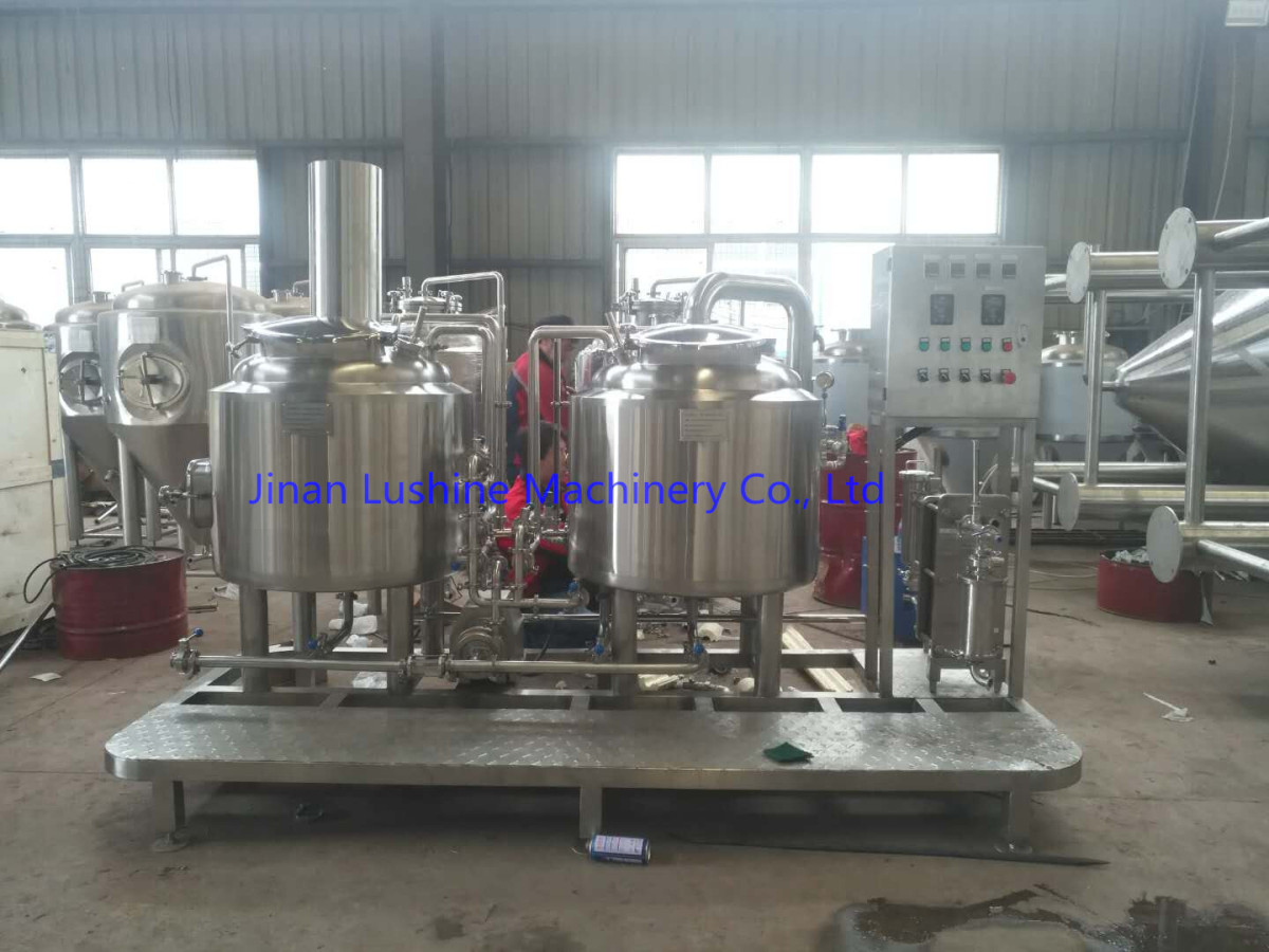 200L Brew house installed in Canada