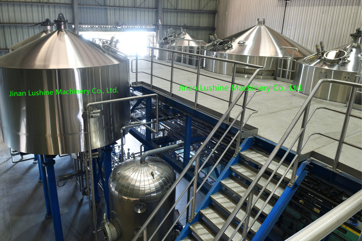 100HL Brewhouse 1.jpg 10000L Commercial Brewery Equipment