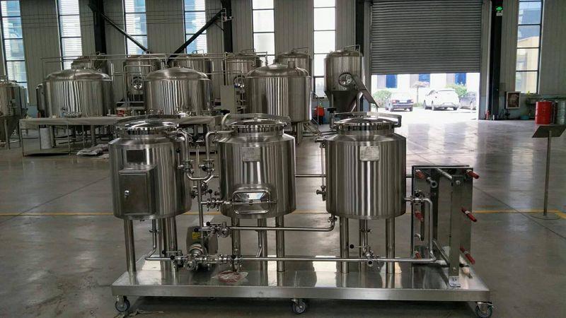 50L Three Vessel brew house.jpg 50L Home Brewing Equipment