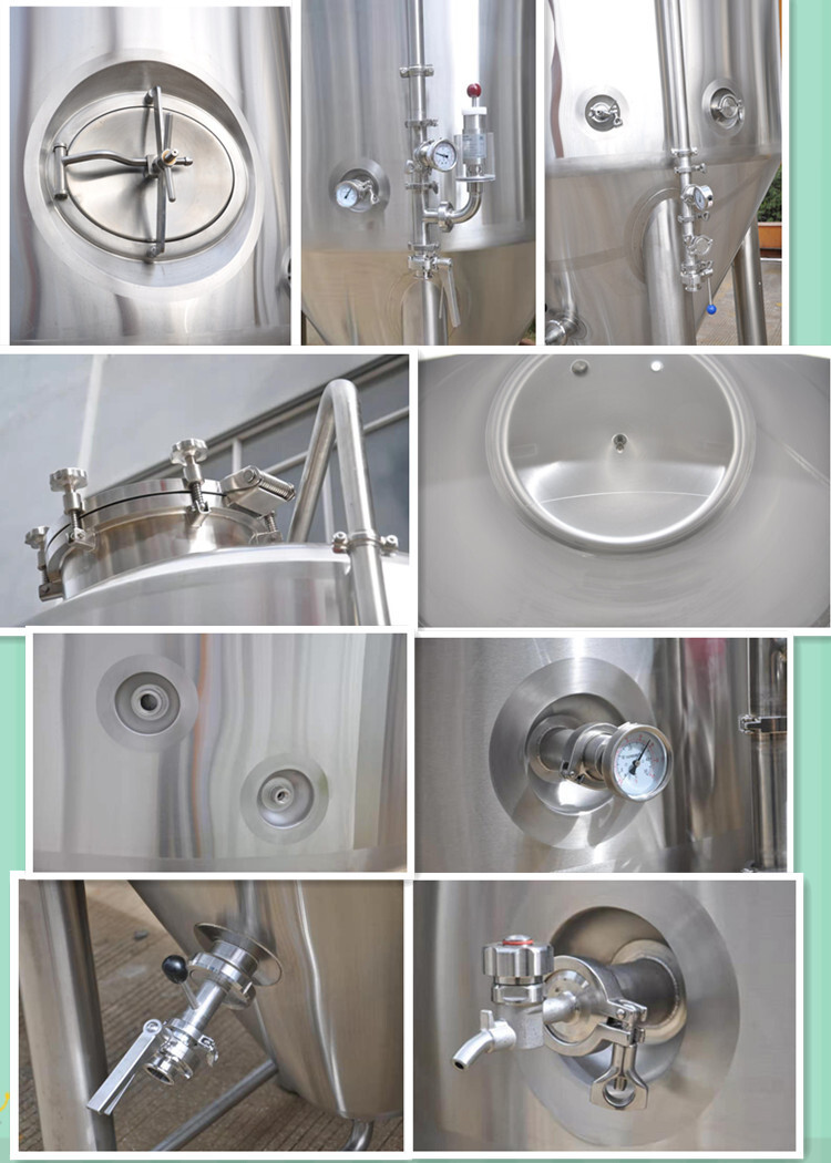 发酵罐 细节照片Detail Photos 4000L Beer Fermenter