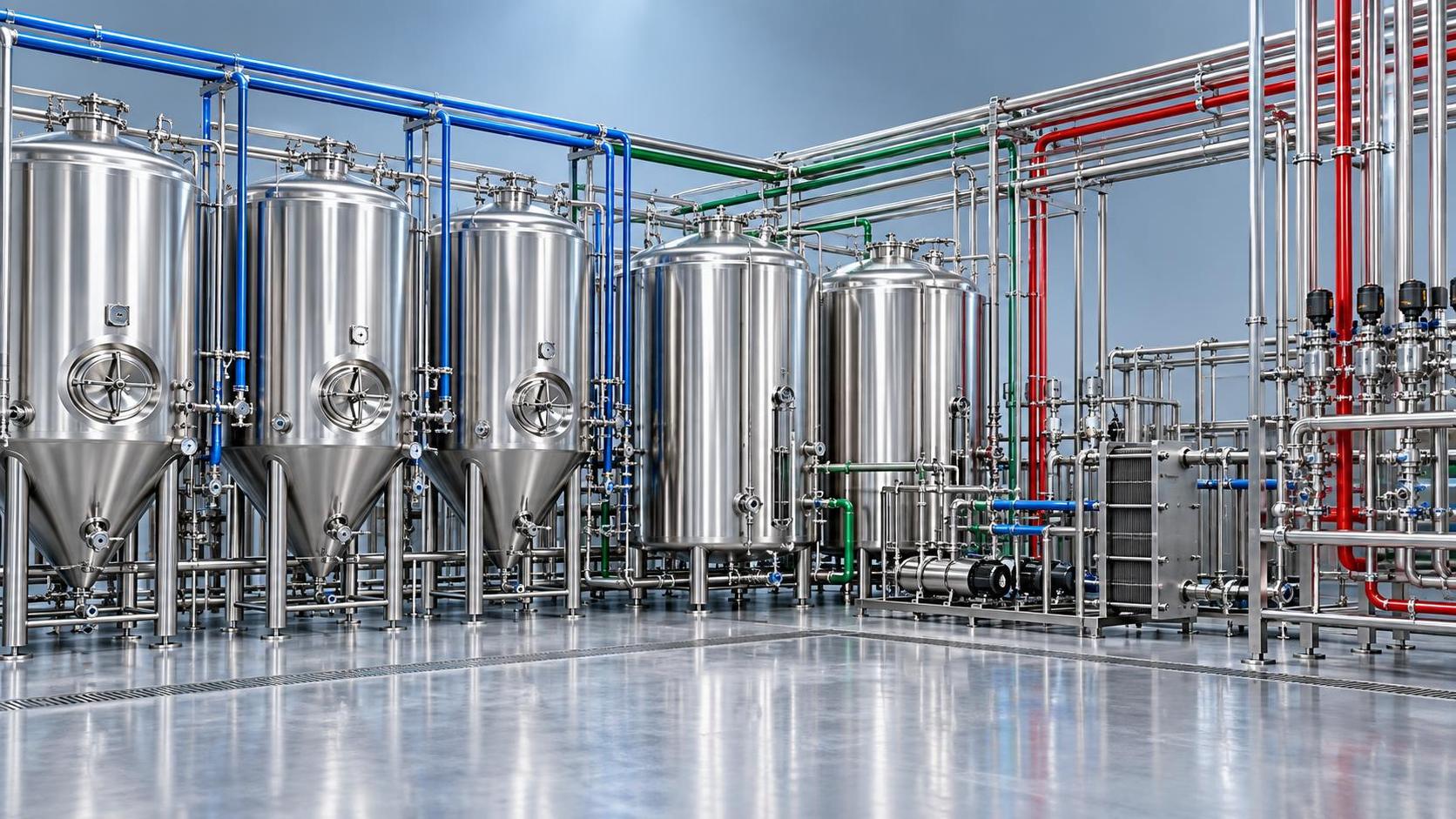 Beer Brewing System Architecture: Why Modular Design with Isolated Glycol Loops Improves Flexibility, Sanitation, and Future Expansion Capability