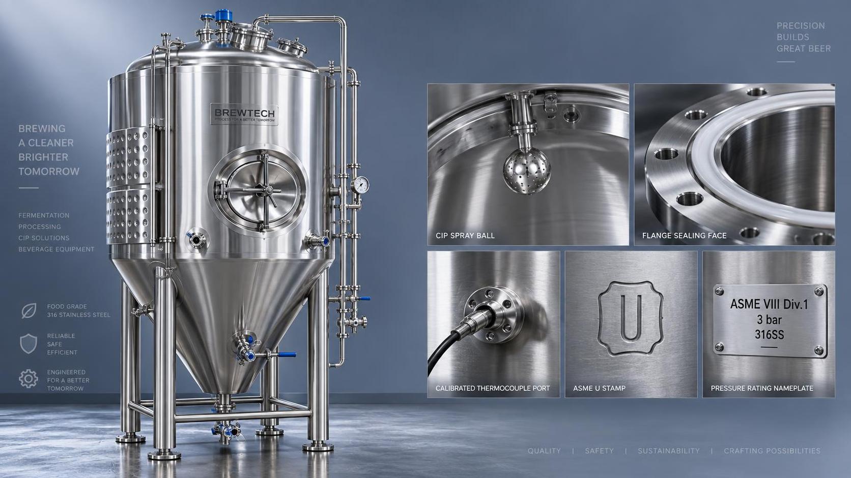 4000L Beer Fermenter Supplier Evaluation Framework: 8 Technical, Logistical, and Support Criteria That Separate Top-Tier Vendors from General Fabricators