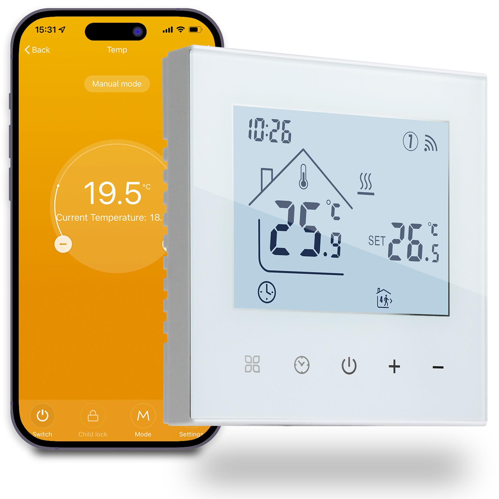 Water Floor Heating Thermostat