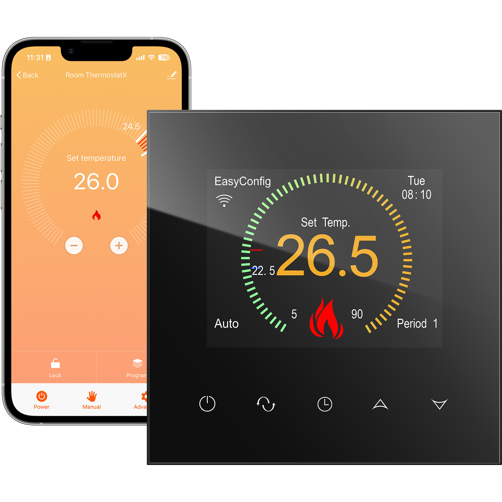 Electric Floor Heating Thermostat