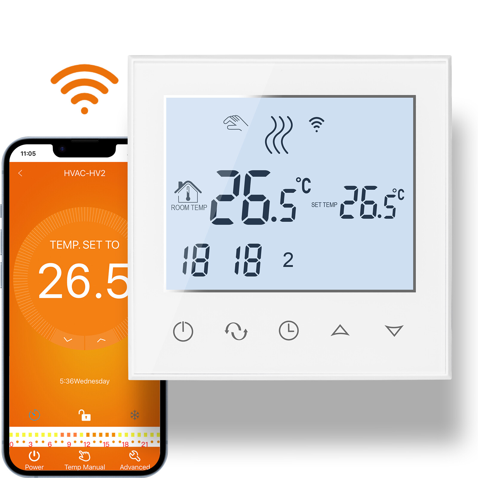 Water Floor Heating Thermostat