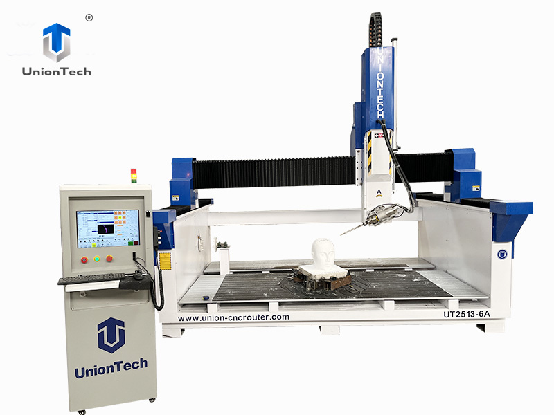 Sculpture Model CNC Wood Foam EPS 5 Axis Carving Machine 5 Axis CNC Router