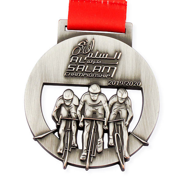 China Medal Factory Cheap Price Wholesale Bike Medals Professional Custom Bike Medals