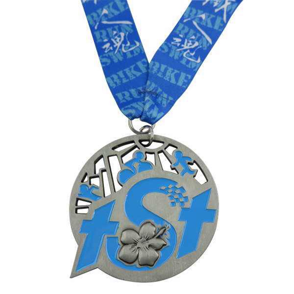 Customized 3D Karate, Kung Fu, Judo, Jiu-Jitsu Gold, Silver, and Bronze Metal Craft Medals