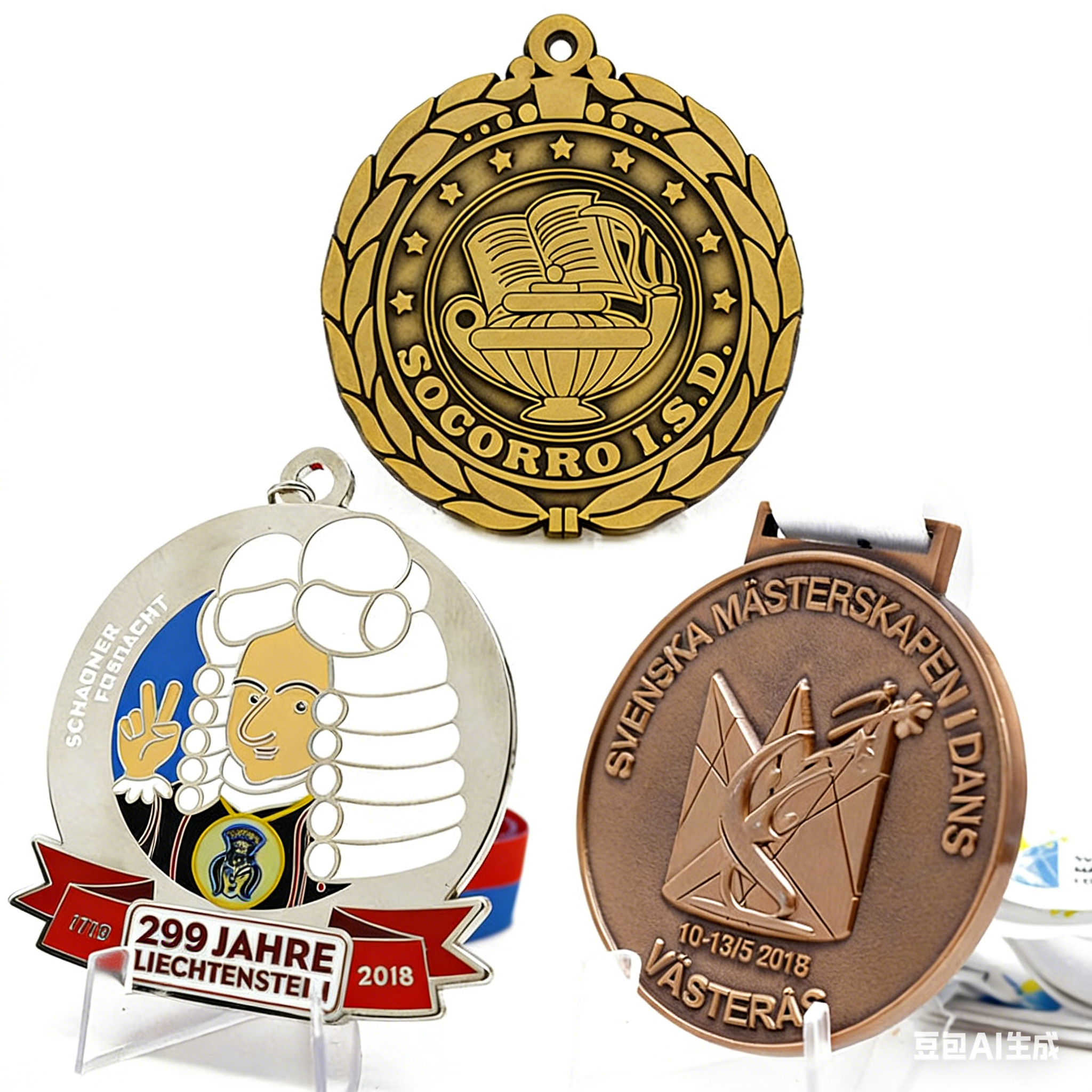 Wholesale custom metal cycling medals, Funrun 5k racing bicycle medals, coin sports antique silver marathon medals.