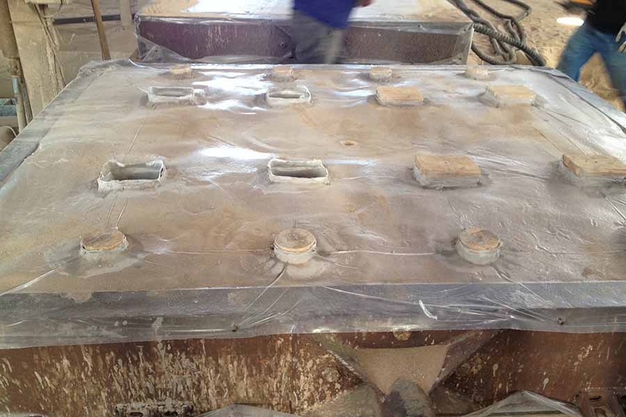Sealing the Cover of Casting Molding during Vacuum Casting vacuum casting foundry